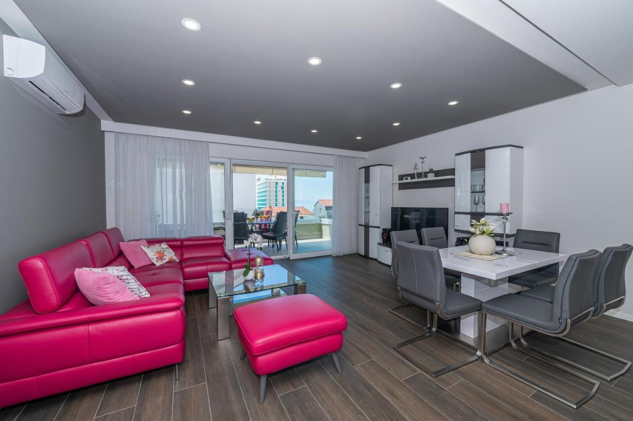 Luxury Apartment Purple Summer Sea View Макарска Экстерьер фото